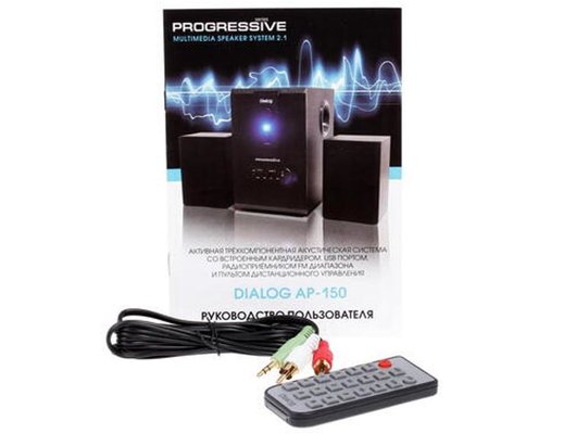 Компьютерные колонки Dialog AP-150 brown